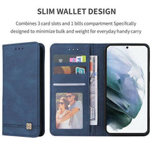 Carregar imagem no visualizador da galeria, Luxury Leather Wallet Stand Flip Case For Samsung - Libiyi