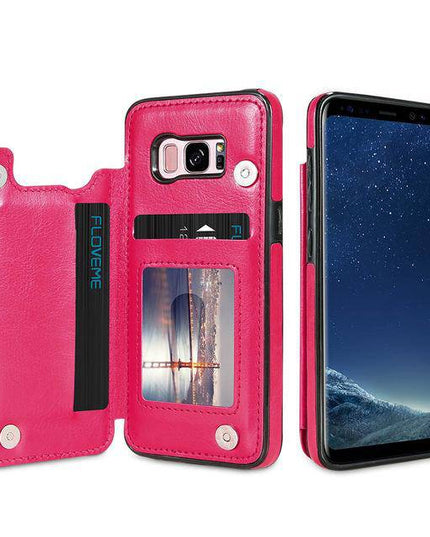 2022 Luxury  4 IN 1 Leather Case For SAMSUNG - Libiyi