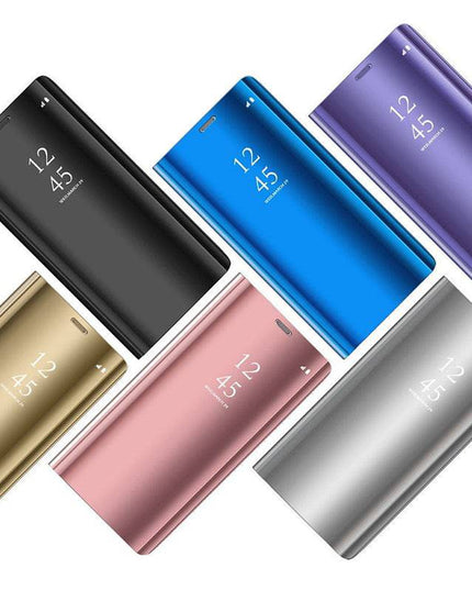 Étui intelligent à rabat miroir de luxe pour la série HUAWEI - Libiyi