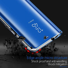Cargar imagen en el visor de la galería, 【Christmas Gift】Luxury Mirror Flip Smart Case For Samsung - Libiyi