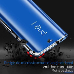 Etui à rabat miroir pour Samsung A70 - Libiyi