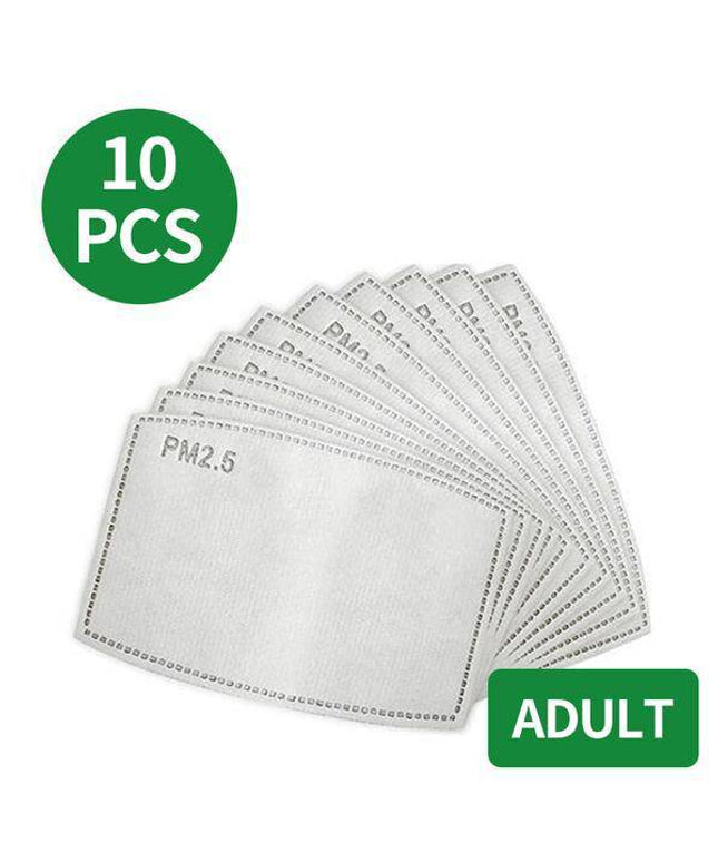 Activated Carbon Filters PM2.5 - 5 layers - 10 pcs - Libiyi