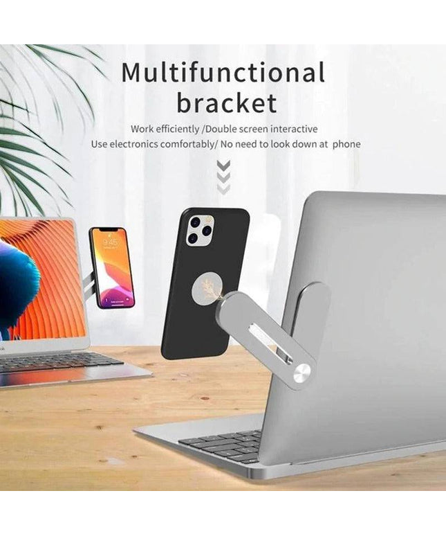 Laptop Screen Side Extension Phone Adjustable Bracket - Libiyi