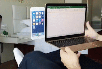 Laptop Screen Side Extension Phone Adjustable Bracket - Libiyi