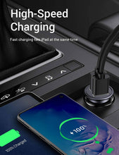 Carregar imagem no visualizador da galeria, Quick Charge 3.0 All Metal Dual USB Port Fast Car Charger - Libiyi