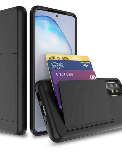 Armor Protective Card Holder Case for Samsung A52 - Libiyi