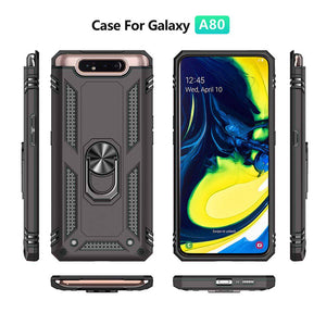 Luxury Armor Ring Bracket Phone Case For Samsung A80-Fast Delivery - Libiyi