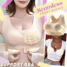 Load image into Gallery viewer, Seamless Front Buckle Support Bra - Libiyi