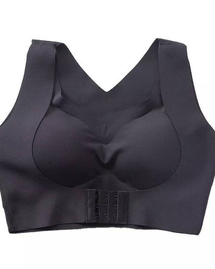 Seamless Front Buckle Support Bra - Libiyi