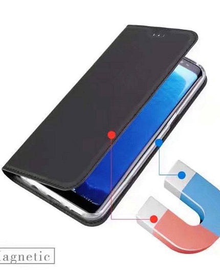 Ultra-thin Magnetic Flip Leather Case For Samsung - Libiyi