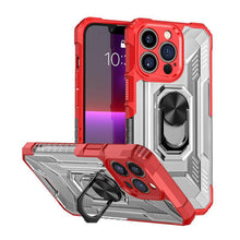 Carregar imagem no visualizador da galeria, Magnetic Metal Finger Ring Holder Armor Case For iPhone - Libiyi