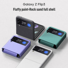 Cargar imagen en el visor de la galería, Fluffy paint-Rock Sand Full Shell Case for Samsung Galaxy Z Flip 3 5G - Libiyi