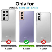 Load image into Gallery viewer, Leather Crossbody Shockproof Wallet Phone Case for Samsung S21 Plus - Libiyi