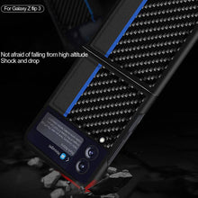 Laden Sie das Bild in den Galerie-Viewer, Slim Lightweight Carbon Fiber Case for Samsung Galaxy Z Flip 3 5G - Libiyi