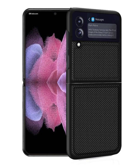Slim Lightweight Carbon Fiber Case for Samsung Galaxy Z Flip 3 5G - Libiyi
