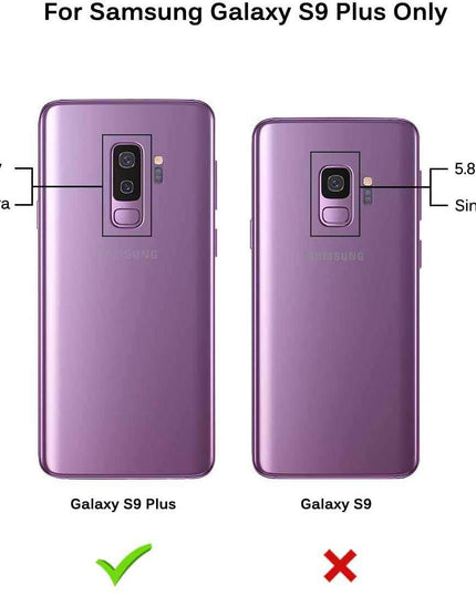 New Luxury Embossing Wallet Cover For SAMSUNG S9 Plus-Fast Delivery - Libiyi