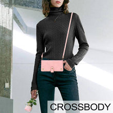 Carregar imagem no visualizador da galeria, Leather Crossbody Shockproof Wallet Phone Case for Samsung S21 Ultra - Libiyi