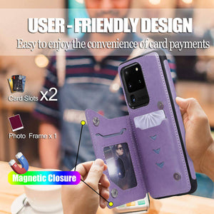New Luxury Embossing Wallet Cover For SAMSUNG-Fast Delivery - Libiyi