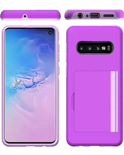 Armor Protective Card Holder Case for Samsung S10(5G) - Libiyi