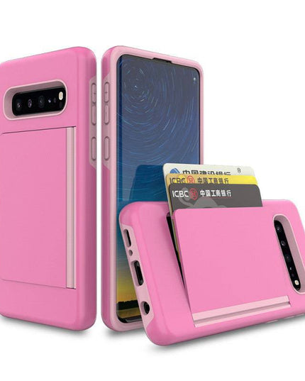 Armor Protective Card Holder Case for Samsung S10(5G) - Libiyi