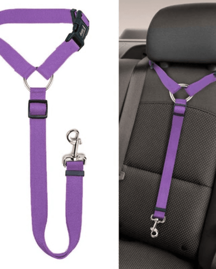 (Spring Sale- Save 50% OFF) Headrest Dog Car Safety Seat Belt- Buy 2 Get 1 Free - Libiyi