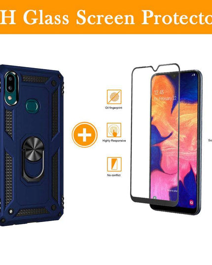 Luxury Armor Ring Bracket Phone Case For Samsung A10S-Fast Delivery - Libiyi