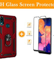 Red / A10S / With Screen Protector