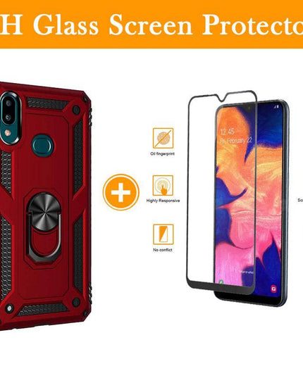 Luxury Armor Ring Bracket Phone Case For Samsung A10S-Fast Delivery - Libiyi