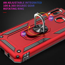 Carregar imagem no visualizador da galeria, Luxury Armor Ring Bracket Phone Case For Samsung A20&amp;A30-Fast Delivery - Libiyi