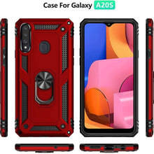 Carregar imagem no visualizador da galeria, Luxury Armor Ring Bracket Phone Case For Samsung A20S-Fast Delivery - Libiyi