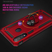 Carregar imagem no visualizador da galeria, Luxury Armor Ring Bracket Phone Case For Samsung A20S-Fast Delivery - Libiyi
