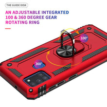 Carregar imagem no visualizador da galeria, Luxury Armor Ring Bracket Phone Case For Samsung A21S-Fast Delivery - Libiyi