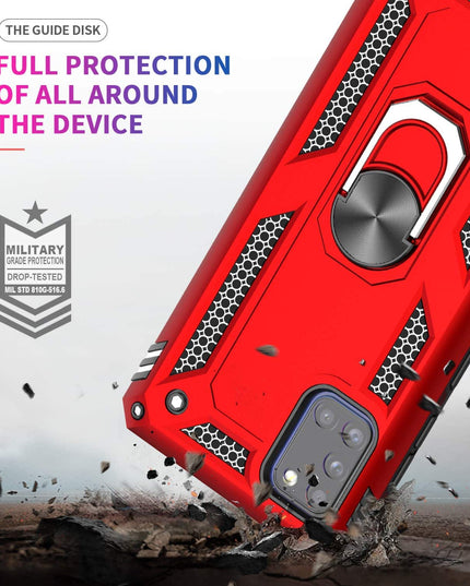 Luxury Armor Ring Bracket Phone Case For Samsung A31-Fast Delivery - Libiyi