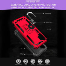 Carregar imagem no visualizador da galeria, Samsung A32(5G) Luxury Armor Ring Bracket Phone Case With 2-Pack Screen Protectors - Libiyi