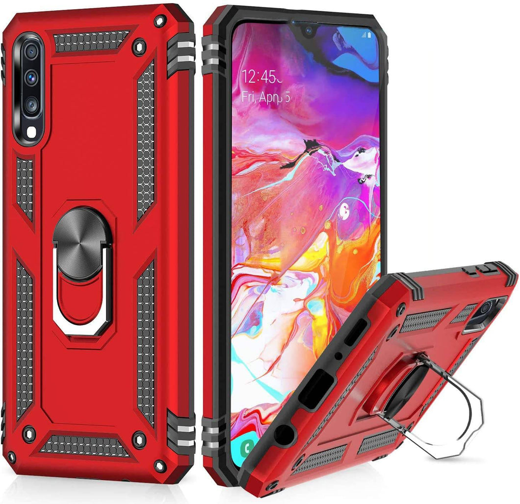 Luxury Armor Ring Bracket Phone Case For Samsung A50/A50S/A30S-Fast Delivery - Libiyi