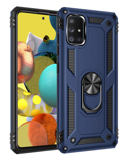 Luxury Armor Ring Bracket Phone Case For Samsung A51-Fast Delivery - Libiyi