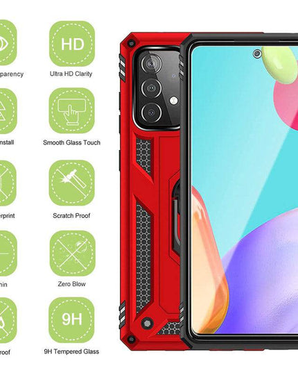Samsung A52 Luxury Armor Ring Bracket Phone Case - Libiyi