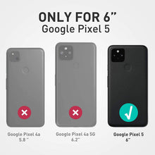 Cargar imagen en el visor de la galería, 2022 Luxury Armor Ring Bracket Phone case For Google Pixel 5 With 2-Pack Screen Protectors - Libiyi