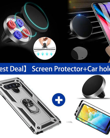 2021 New Luxury Armor Ring Bracket Phone case For LG Stylo6-Fast Delivery - Libiyi