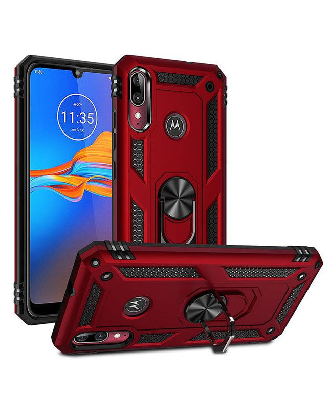 2022 Luxury Armor Ring Bracket Phone case For MOTO E6 Plus-Fast Delivery - Libiyi
