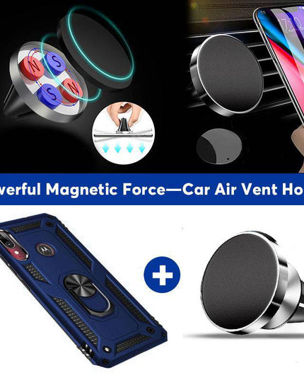 2022 Luxury Armor Ring Bracket Phone case For MOTO E6 Plus-Fast Delivery - Libiyi