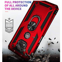 Cargar imagen en el visor de la galería, 2022 Luxury Armor Ring Bracket Phone case For MOTO G Power 2021 With 2-Pack Screen Protectors - Libiyi