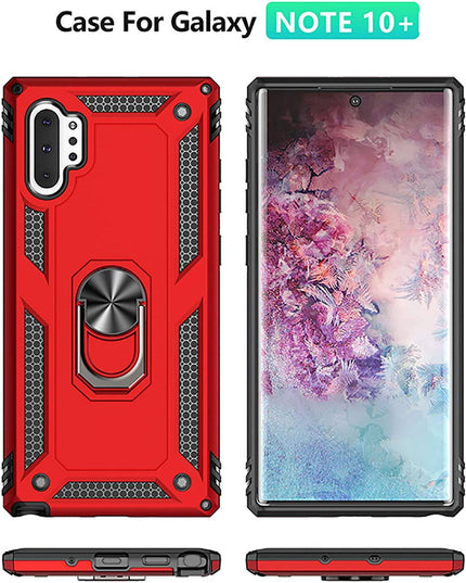 Luxury Armor Ring Bracket Phone Case For Samsung Note 10 Plus-Fast Delivery - Libiyi