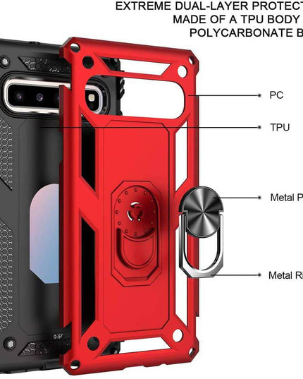 Luxury Armor Ring Bracket Phone Case For Samsung S10(5G)-Fast Delivery - Libiyi