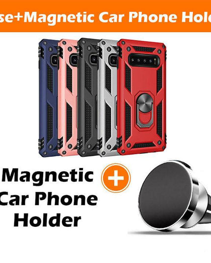 Luxury Armor Ring Bracket Phone Case For Samsung S10(5G)-Fast Delivery - Libiyi