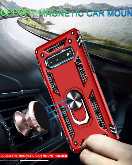 Luxury Armor Ring Bracket Phone Case For Samsung S10-Fast Delivery - Libiyi