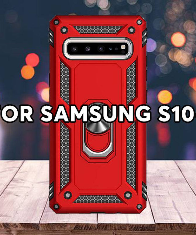 Luxury Armor Ring Bracket Phone Case For Samsung S10 Plus-Fast Delivery - Libiyi