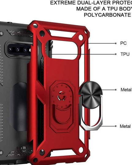 Luxury Armor Ring Bracket Phone Case For Samsung S10 Plus-Fast Delivery - Libiyi