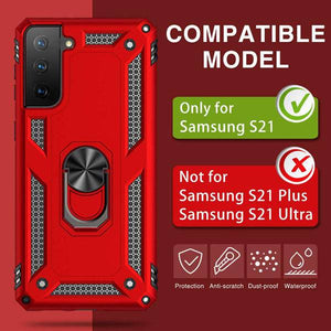 Luxury Armor Ring Bracket Phone Case For Samsung S21(5G) - Libiyi
