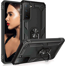 Load image into Gallery viewer, Luxury Armor Ring Bracket Phone Case For Samsung S21(5G) - Libiyi